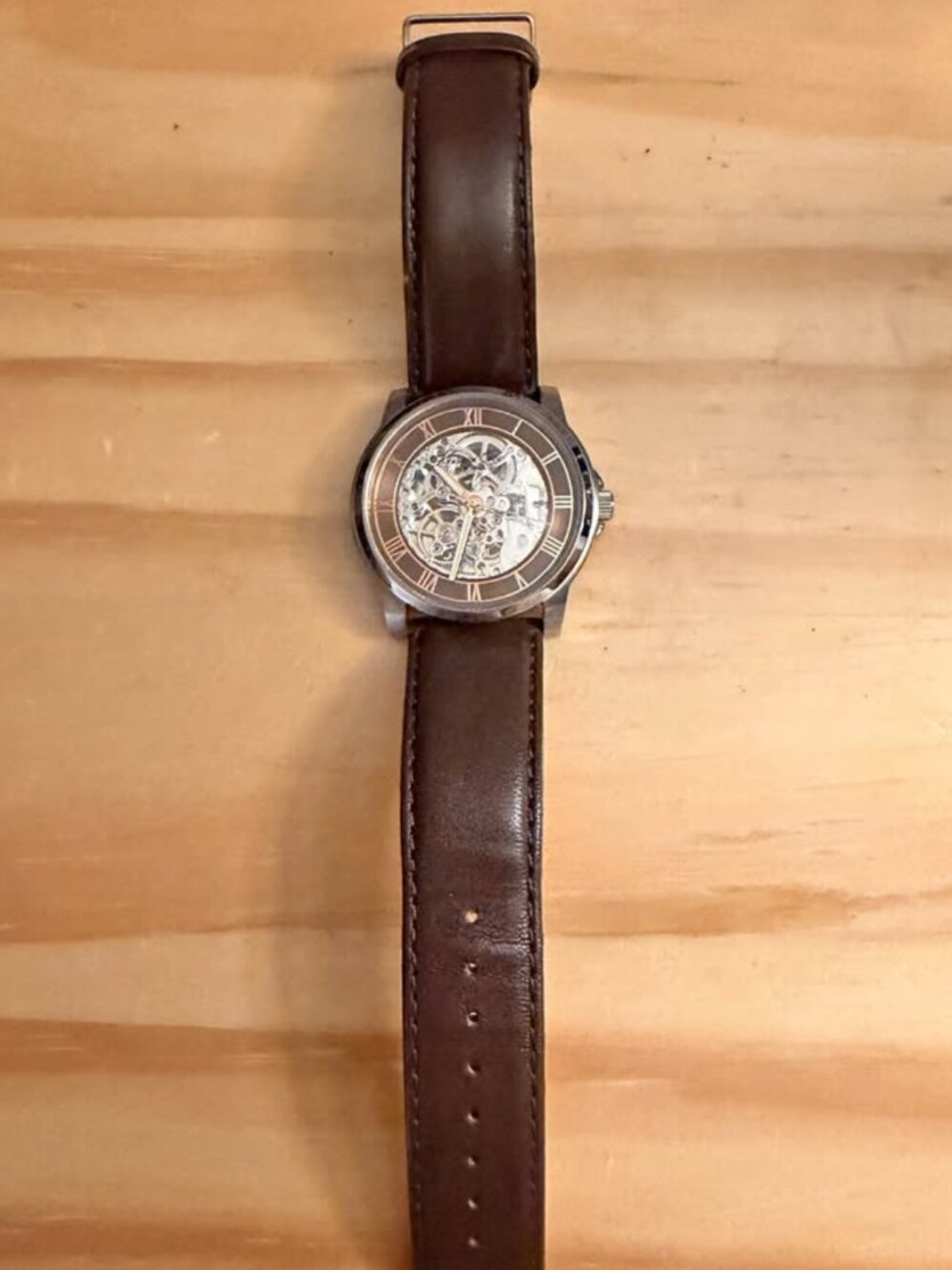 Kenneth Cole Analog Skeleton Automatic Watch
